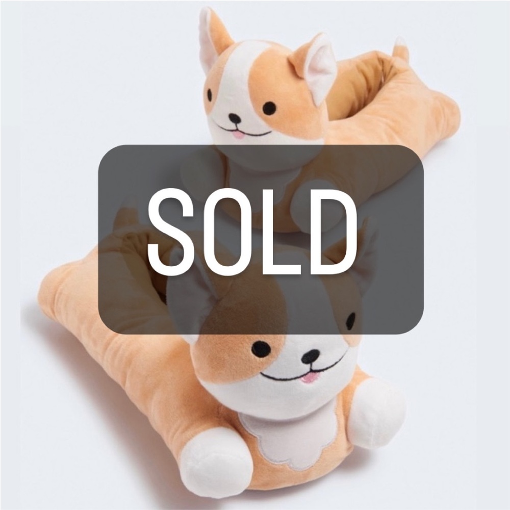 Corgi slippers